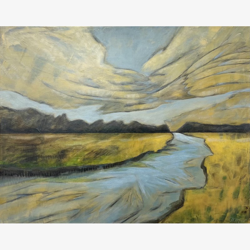 SOMMERMORGEN AM FLUSS